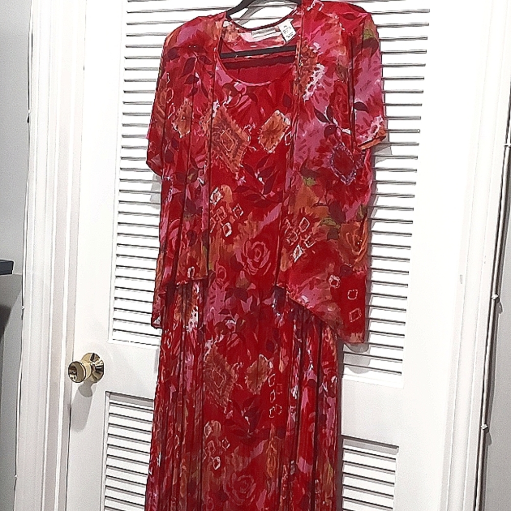 Draper&Damon Summer dress with embellished jacket.